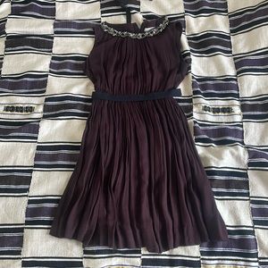 Robert Rodriguez sz 12 holiday party dress EUC rich chocolate brown